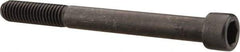 Value Collection - 7/16-14 UNC Hex Socket Drive, Socket Cap Screw - Alloy Steel, Black Oxide Finish, Partially Threaded, 4-1/2" Length Under Head - Industrial Tool & Supply