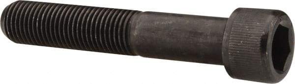 Value Collection - 7/16-20 UNF Hex Socket Drive, Socket Cap Screw - Alloy Steel, Black Oxide Finish, Partially Threaded, 2-1/2" Length Under Head - Industrial Tool & Supply