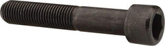 Value Collection - 7/16-20 UNF Hex Socket Drive, Socket Cap Screw - Alloy Steel, Black Oxide Finish, Partially Threaded, 2-1/2" Length Under Head - Industrial Tool & Supply