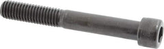 Value Collection - 1/2-13 UNC Hex Socket Drive, Socket Cap Screw - Alloy Steel, Black Oxide Finish, Partially Threaded, 3-3/4" Length Under Head - Industrial Tool & Supply