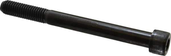 Value Collection - 1/2-13 UNC Hex Socket Drive, Socket Cap Screw - Alloy Steel, Black Oxide Finish, Partially Threaded, 5-1/4" Length Under Head - Industrial Tool & Supply