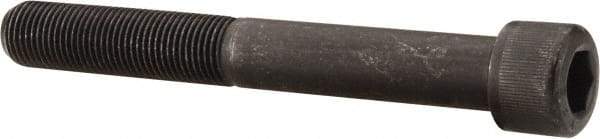 Value Collection - 1/2-20 UNF Hex Socket Drive, Socket Cap Screw - Alloy Steel, Black Oxide Finish, Partially Threaded, 4" Length Under Head - Industrial Tool & Supply