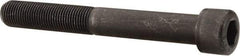 Value Collection - 1/2-20 UNF Hex Socket Drive, Socket Cap Screw - Alloy Steel, Black Oxide Finish, Partially Threaded, 4" Length Under Head - Industrial Tool & Supply