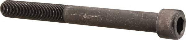 Value Collection - 1/2-20 UNF Hex Socket Drive, Socket Cap Screw - Alloy Steel, Black Oxide Finish, Partially Threaded, 5" Length Under Head - Industrial Tool & Supply