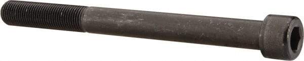 Value Collection - 1/2-20 UNF Hex Socket Drive, Socket Cap Screw - Alloy Steel, Black Oxide Finish, Partially Threaded, 5-1/2" Length Under Head - Industrial Tool & Supply