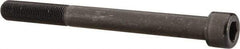 Value Collection - 1/2-20 UNF Hex Socket Drive, Socket Cap Screw - Alloy Steel, Black Oxide Finish, Partially Threaded, 5-1/2" Length Under Head - Industrial Tool & Supply