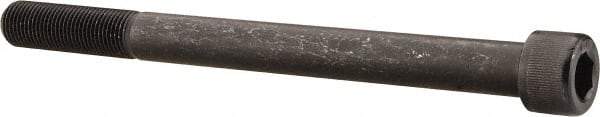 Value Collection - 1/2-20 UNF Hex Socket Drive, Socket Cap Screw - Alloy Steel, Black Oxide Finish, Partially Threaded, 6" Length Under Head - Industrial Tool & Supply