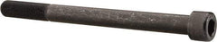 Value Collection - 1/2-20 UNF Hex Socket Drive, Socket Cap Screw - Alloy Steel, Black Oxide Finish, Partially Threaded, 6" Length Under Head - Industrial Tool & Supply