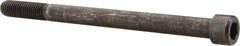 Value Collection - 5/8-11 UNC Hex Socket Drive, Socket Cap Screw - Alloy Steel, Black Oxide Finish, Partially Threaded, 8-1/2" Length Under Head - Industrial Tool & Supply