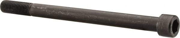 Value Collection - 5/8-11 UNC Hex Socket Drive, Socket Cap Screw - Alloy Steel, Black Oxide Finish, Partially Threaded, 11" Length Under Head - Industrial Tool & Supply