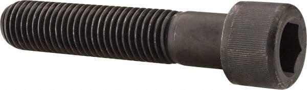 Value Collection - 3/4-10 UNC Hex Socket Drive, Socket Cap Screw - Alloy Steel, Black Oxide Finish, Partially Threaded, 3-3/4" Length Under Head - Industrial Tool & Supply