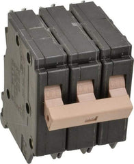 Eaton Cutler-Hammer - 30 Amp, 120/240 VAC, 3 Pole, Plug In Type CH Circuit Breaker - Thermal Magnetic Trip, 10 kA Breaking Capacity, 14-6 AWG - Industrial Tool & Supply
