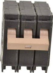 Eaton Cutler-Hammer - 60 Amp, 120/240 VAC, 3 Pole, Plug In Type CH Circuit Breaker - Thermal Magnetic Trip, 10 kA Breaking Capacity, 14-6 AWG - Industrial Tool & Supply