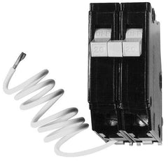 Eaton Cutler-Hammer - 15 Amp, 120 VAC, 1 Pole, Plug In Twin Circuit Breaker - Thermal Magnetic Trip, 14-8 AWG, 18.8mm Deep x 83.6mm High x 75.7mm Wide - Industrial Tool & Supply