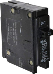 Eaton Cutler-Hammer - 25 Amp, 120/240 VAC, 1 Pole, Plug In Type BR Circuit Breaker - Thermal Magnetic Trip, 10 kA Breaking Capacity, 14-4 AWG - Industrial Tool & Supply