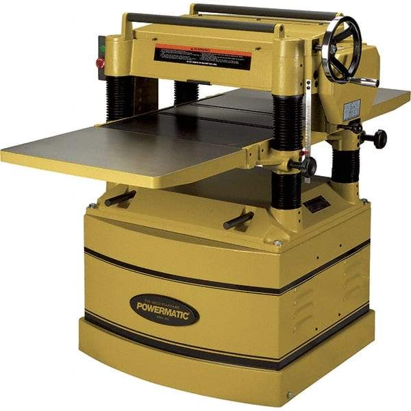 Jet - Planer Machines Cutting Width (Inch): 20 Depth of Cut (Inch): 3/32 - Industrial Tool & Supply