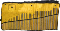Made in USA - 1/16" to 1/2", Chucking Reamer Set - Straight Flute, Right Hand Cut, 29 Pieces - Industrial Tool & Supply