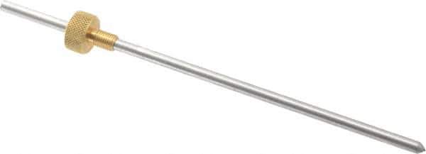 Gravotech - 11/64 Inch Shank Diameter, 0.02 Inch Tip Size, Non-Rotating Diamond Graver - Use on Brass and Aluminum - Industrial Tool & Supply