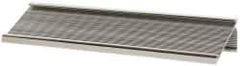 Gravotech - 8 Inch Long x 2 Inch High, Aluminum Desk Plate Holder - Silver - Industrial Tool & Supply