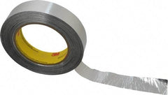 3M - 1" x 55m Silver Foil Tape - 4.6 mil, Acrylic Adhesive, Aluminum Foil Backing, 30 Lb/ln Tensile Strength, -65.2°F to 300°F, Series 425 - Industrial Tool & Supply