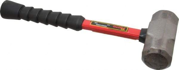 Proto - 4 Lb Head, 14" Long Sledge Hammer - Steel Head, Fiberglass Handle - Industrial Tool & Supply