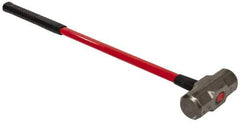 Proto - 8 Lb Head, 32" Long Sledge Hammer - Steel Head, Fiberglass Handle - Industrial Tool & Supply