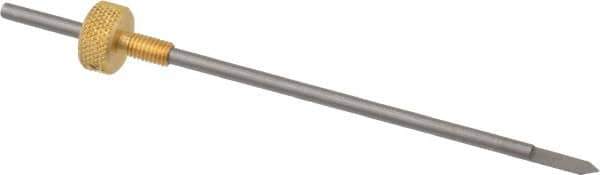 Gravotech - 1/8 Inch Shank Diameter, 0.02 Inch Tip Size, Carbide, Engraving Cutter - Use on Plastics - Industrial Tool & Supply