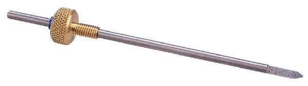 Gravotech - 1/8 Inch Shank Diameter, 0.03 Inch Tip Size, Carbide, Engraving Cutter - Use on Brass and Aluminum - Industrial Tool & Supply