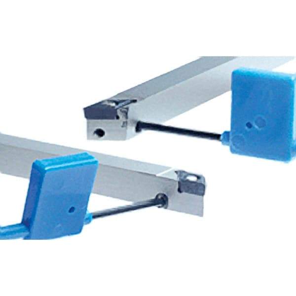 Iscar - PDAC, Left Hand Cut, 10mm Shank Height x 12mm Shank Width, Neutral Rake Indexable Turning Toolholder - 150mm OAL, DC.. Insert Compatibility, Series Isoturn - Industrial Tool & Supply