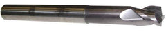 ProMax - 1/2", 3 Flute, Single End, Solid Carbide, 0.02" Corner Radius End Mill - 6" OAL, 35° Helix, Right Hand Flute, 5/8" LOC, Right Hand Cut, 2-3/8" Extended Reach - Industrial Tool & Supply