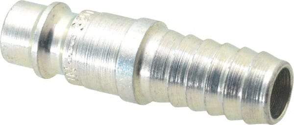 CEJN - Hose Barb European High Flow Pneumatic Hose Connector - Steel Zinc-Plated, 1/4" Body Diam, 3/8" Hose ID - Industrial Tool & Supply