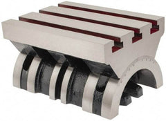 Interstate - 7" OAL x 5" Overall Width x 3-3/4" Overall Height, -45 to 45° Tilt Angle, Tilting Table - 7/16" T-Slot Width - Industrial Tool & Supply