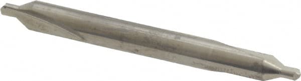 SGS - #2 Plain Cut 60° Incl Angle Solid Carbide Combo Drill & Countersink - Industrial Tool & Supply