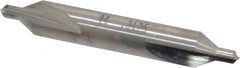 SGS - #4 Plain Cut 60° Incl Angle Solid Carbide Combo Drill & Countersink - Industrial Tool & Supply