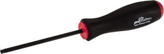 Bondhus - 4mm Hex Ball End Driver - 3.7" Blade Length, 205mm OAL - Industrial Tool & Supply