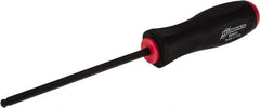 Bondhus - 6mm Hex Ball End Driver - 5.4" Blade Length, 260mm OAL - Industrial Tool & Supply