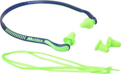 Moldex - Reusable, Banded, 25 dB Earplugs - Green - Industrial Tool & Supply