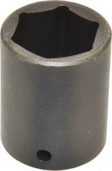 Blackhawk by Proto - 1/2" Drive 1-1/8" Standard Impact Socket - 6 Points, 2" OAL - Industrial Tool & Supply