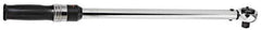 Blackhawk by Proto - 1/2" Drive Micrometer Type Ratchet Head Torque Wrench - 25 Ft/Lb to 250 Ft/Lb Torque, 20-13/16" OAL, 1.4 N/m Graduation - Industrial Tool & Supply