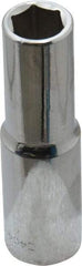 Blackhawk by Proto - 1/2", 1/2" Drive, Deep Hand Socket - 6 Points, 3-3/32" OAL, Chrome Finish - Industrial Tool & Supply