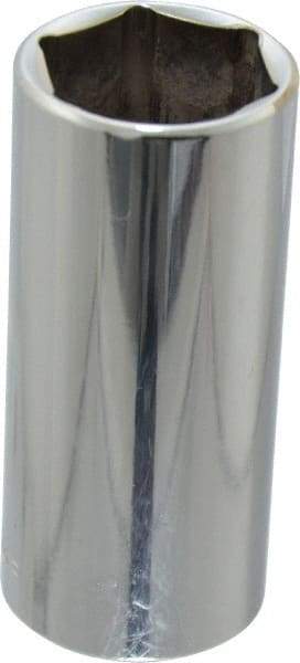Blackhawk by Proto - 1-1/16", 1/2" Drive, Deep Hand Socket - 6 Points, 3-3/32" OAL - Industrial Tool & Supply
