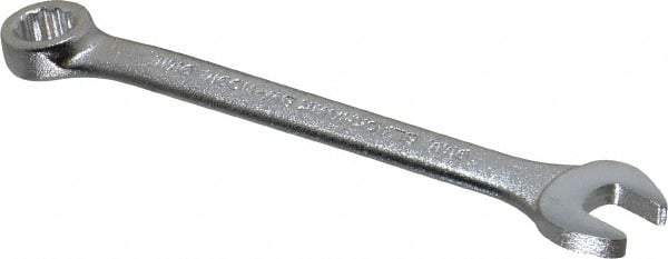Blackhawk by Proto - 9mm 12 Point Offset Combination Wrench - 15° Offset Angle, 4-3/4" OAL, Steel, Satin Finish - Industrial Tool & Supply