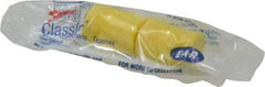 3M - Disposable, Uncorded, 29 dB, Barrel Earplugs - Yellow - Industrial Tool & Supply