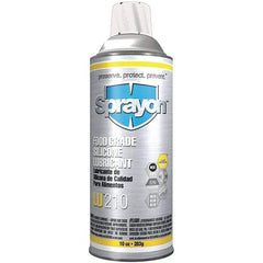 Sprayon - 12 oz Aerosol Silicone Penetrant/Lubricant - Clear, -40°F to 450°F, Food Grade - Industrial Tool & Supply