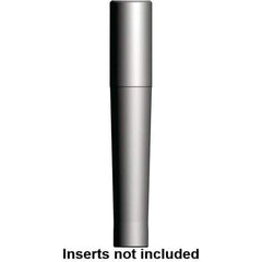 Kennametal - 3/4" Straight Shank Milling Tip Insert Holder & Shank - 2-1/2" Projection, 0.79" Neck Diam, M10 Neck Thread, 0.709" Nose Diam, 4.331" OAL, Tungsten Alloy M-18 Tool Holder - Industrial Tool & Supply