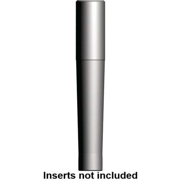 Kennametal - 1-1/4" Straight Shank Milling Tip Insert Holder & Shank - 6" Projection, 1.14" Neck Diam, M16 Neck Thread, 1.141" Nose Diam, 8.268" OAL, Tungsten Alloy M-29 Tool Holder - Industrial Tool & Supply