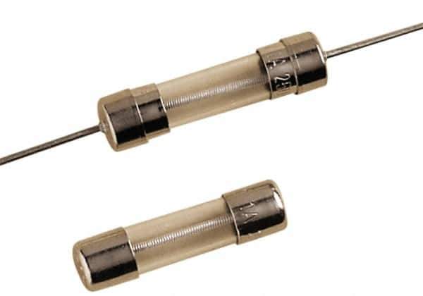 Ferraz Shawmut - 250 VAC, 3 Amp, Time Delay Miniature Glass Fuse - Surface Mount Mount, 20mm OAL, 5mm Diam - Industrial Tool & Supply