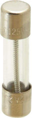 Ferraz Shawmut - 250 VAC, 2 Amp, Time Delay Miniature Glass Fuse - Clip Mount, 20mm OAL, 5mm Diam - Industrial Tool & Supply