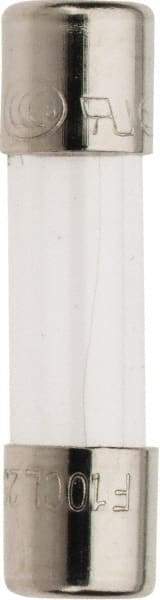 Ferraz Shawmut - 250 VAC, 0.1 Amp, Fast-Acting Miniature Glass Fuse - Clip Mount, 20mm OAL, 5mm Diam - Industrial Tool & Supply