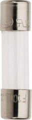 Ferraz Shawmut - 250 VAC, 0.1 Amp, Fast-Acting Miniature Glass Fuse - Clip Mount, 20mm OAL, 5mm Diam - Industrial Tool & Supply